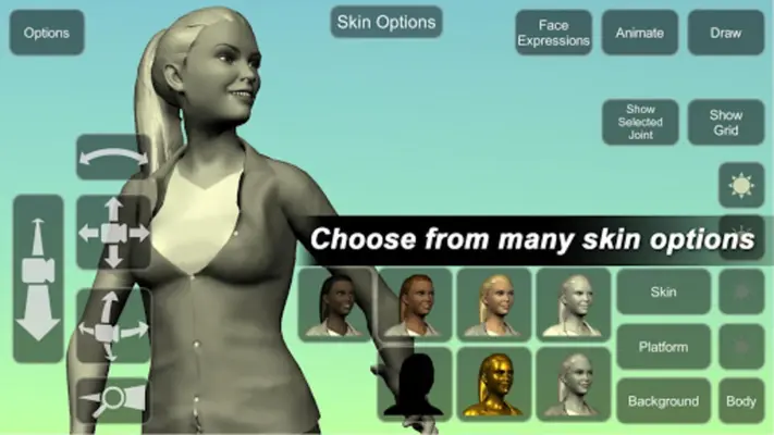 Female Mannequin android App screenshot 1